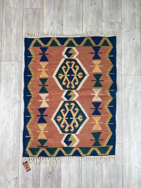 El Dokumasi Halı Kilim Yolluk Paspas Ölçü 122X89 Cm