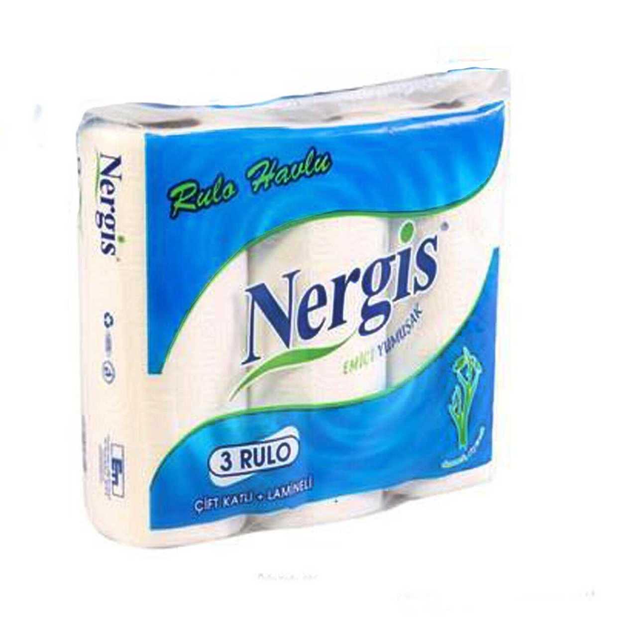 Havlu 3 Lü Rulo Havlu Nergis 1 Paket