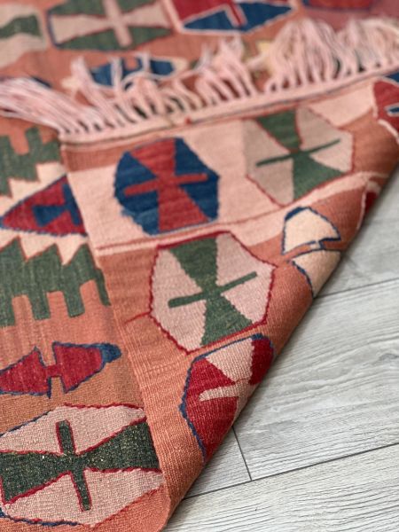 El Dokumasi Halı Kilim Yolluk Paspas Ölçü 114X86 Cm