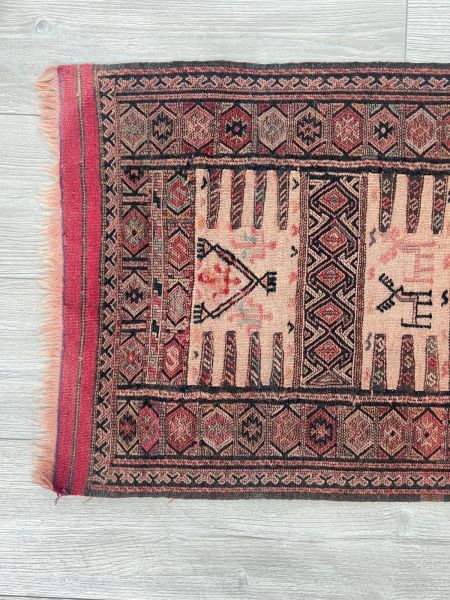 El Dokumasi Halı Kilim Yolluk Paspas Ölçü 110X52 Cm