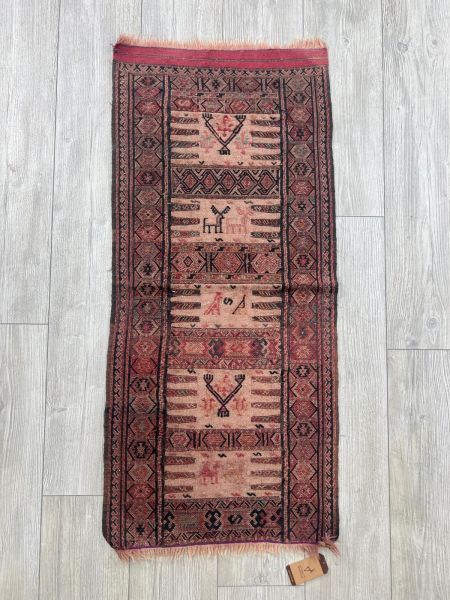El Dokumasi Halı Kilim Yolluk Paspas Ölçü 110X52 Cm