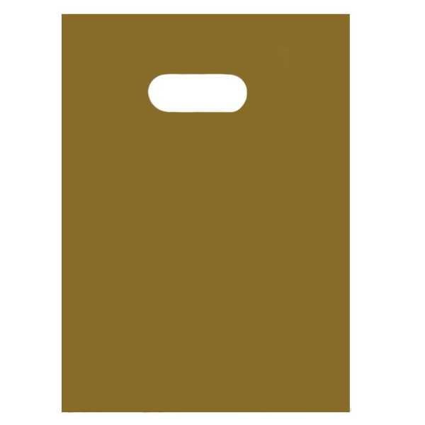 Hediyelik Mini Poşet 13X20 Cm Gold Altın Renkli 50 Adet
