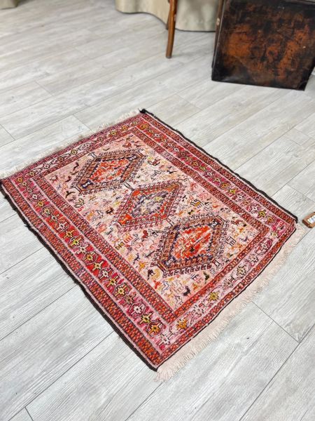 El Dokumasi Halı Kilim Yolluk Paspas Ölçü 103X79 Cm