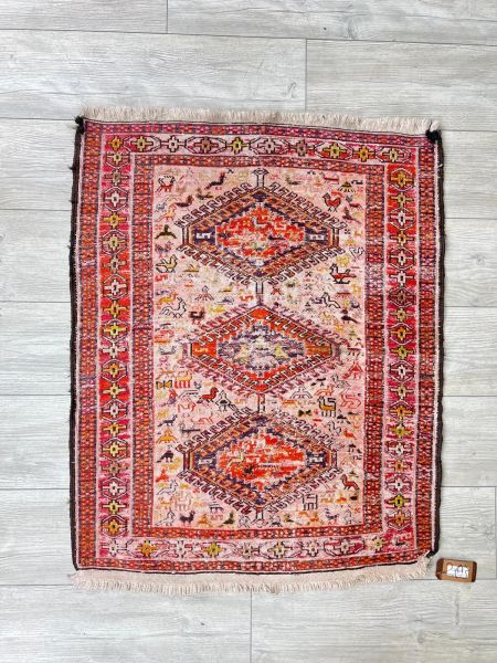 El Dokumasi Halı Kilim Yolluk Paspas Ölçü 103X79 Cm