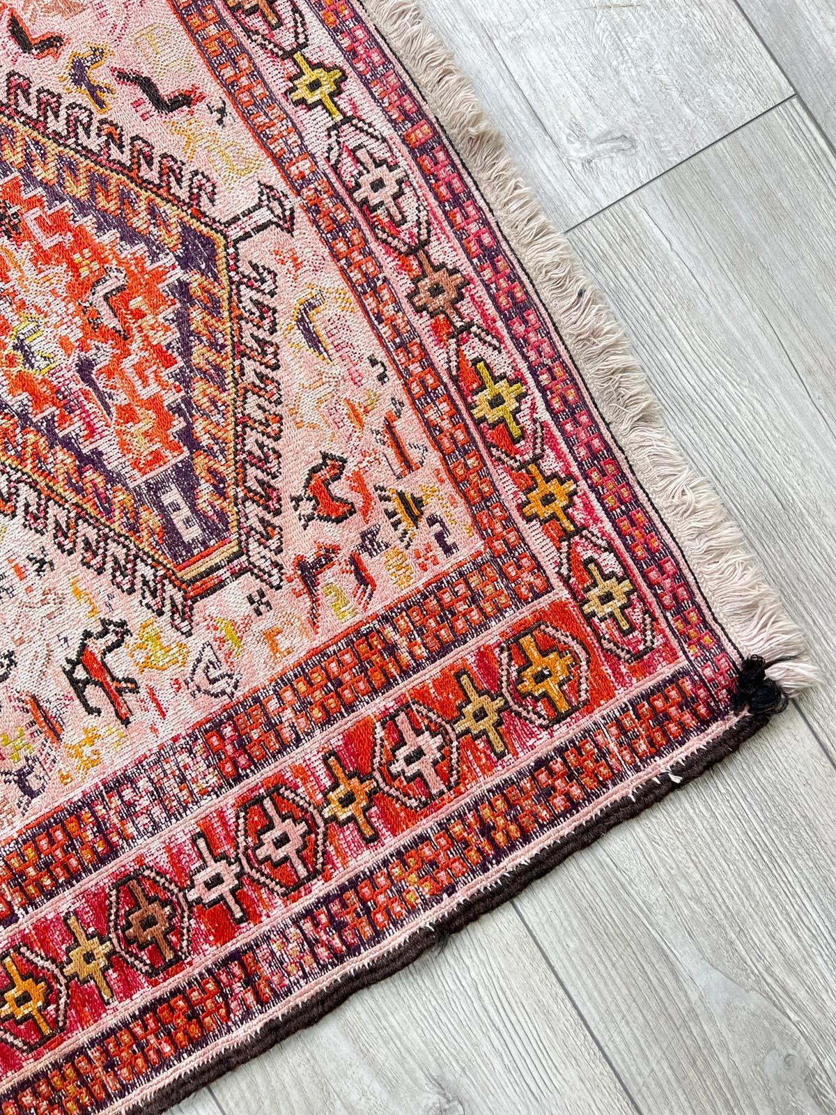 El Dokumasi Halı Kilim Yolluk Paspas Ölçü 103X79 Cm