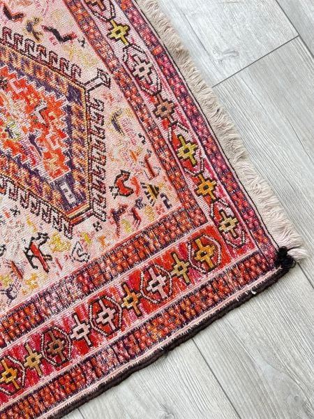El Dokumasi Halı Kilim Yolluk Paspas Ölçü 103X79 Cm