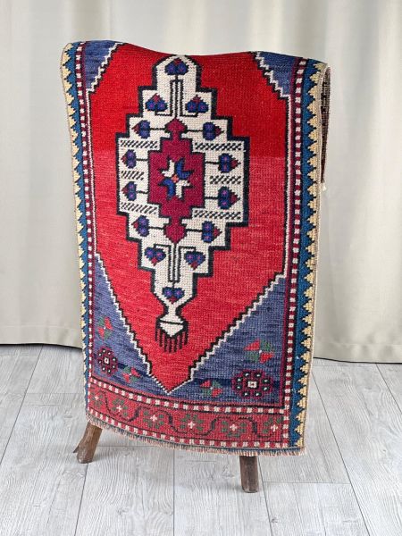 El Dokumasi Halı Kilim Yolluk Paspas Ölçü 115X59 Cm