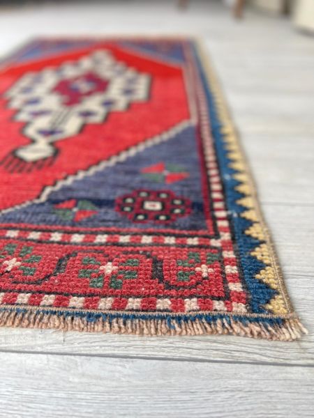 El Dokumasi Halı Kilim Yolluk Paspas Ölçü 115X59 Cm