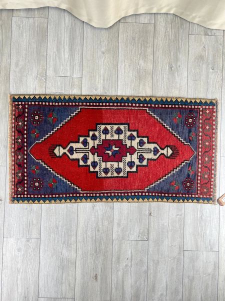 El Dokumasi Halı Kilim Yolluk Paspas Ölçü 115X59 Cm
