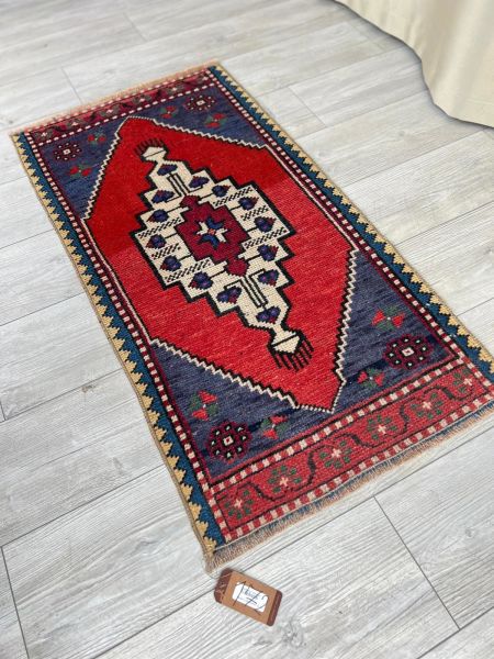 El Dokumasi Halı Kilim Yolluk Paspas Ölçü 115X59 Cm