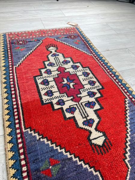 El Dokumasi Halı Kilim Yolluk Paspas Ölçü 115X59 Cm