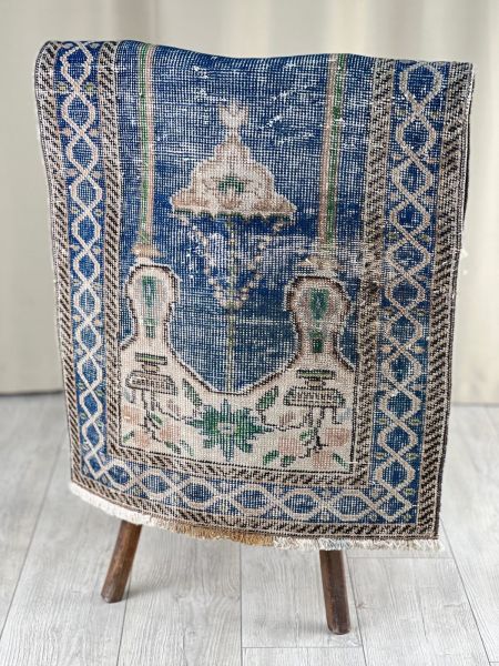 El Dokumasi Halı Kilim Yolluk Paspas Ölçü 112X69,5 Cm
