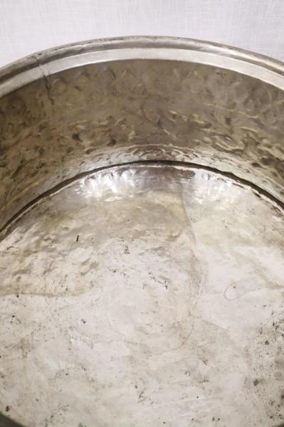 Dövme Bakır İşlemeli Kazan Aoa Ölçü 30Cm Çapi 19Cm Yüksekliği