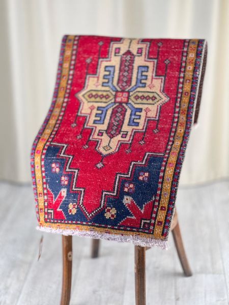 El Dokumasi Halı Kilim Yolluk Paspas Ölçü 113X54 Cm