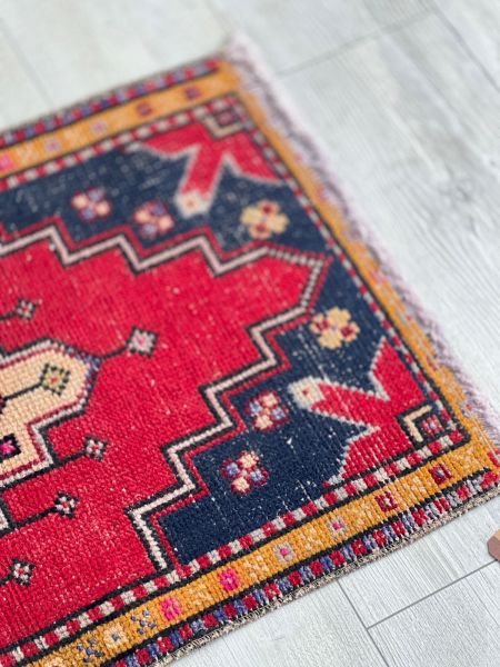 El Dokumasi Halı Kilim Yolluk Paspas Ölçü 113X54 Cm