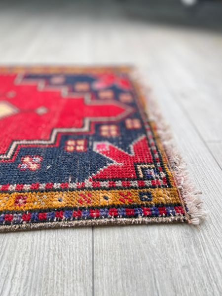 El Dokumasi Halı Kilim Yolluk Paspas Ölçü 113X54 Cm