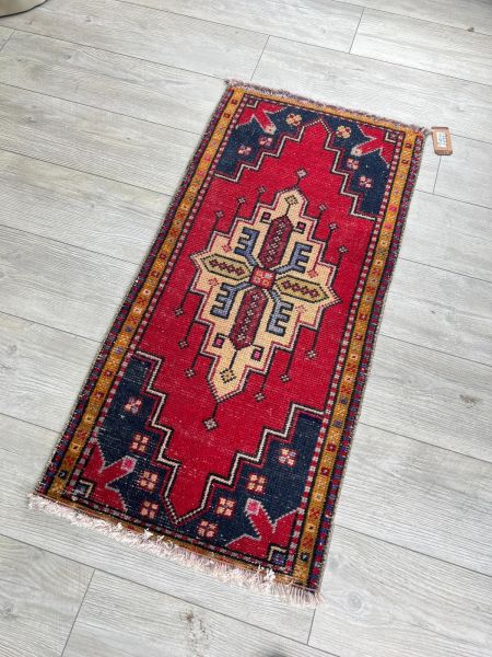 El Dokumasi Halı Kilim Yolluk Paspas Ölçü 113X54 Cm