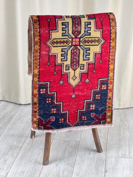 El Dokumasi Halı Kilim Yolluk Paspas Ölçü 115X54 Cm