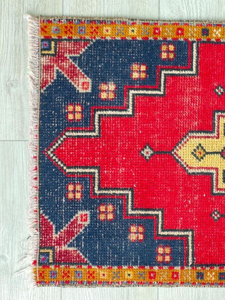 El Dokumasi Halı Kilim Yolluk Paspas Ölçü 115X54 Cm