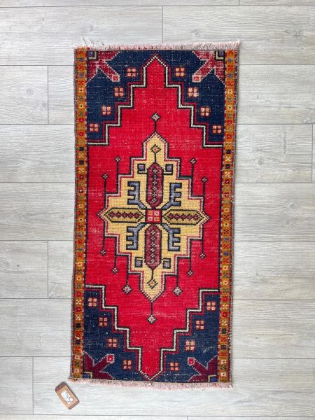 El Dokumasi Halı Kilim Yolluk Paspas Ölçü 115X54 Cm