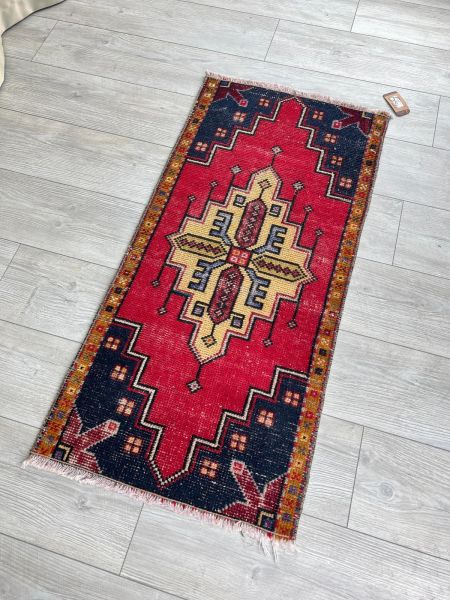 El Dokumasi Halı Kilim Yolluk Paspas Ölçü 115X54 Cm