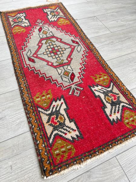 El Dokumasi Halı Kilim Yolluk Paspas Ölçü 103X44 Cm