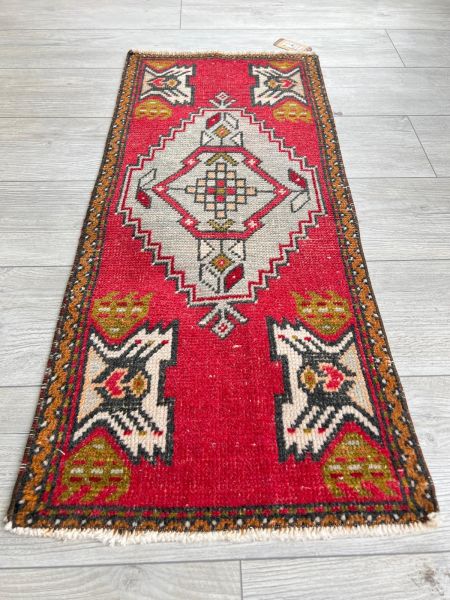 El Dokumasi Halı Kilim Yolluk Paspas Ölçü 103X44 Cm