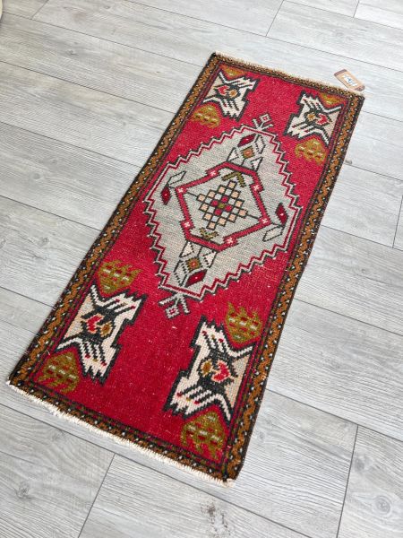 El Dokumasi Halı Kilim Yolluk Paspas Ölçü 103X44 Cm