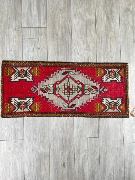 El Dokumasi Halı Kilim Yolluk Paspas Ölçü 103X44 Cm