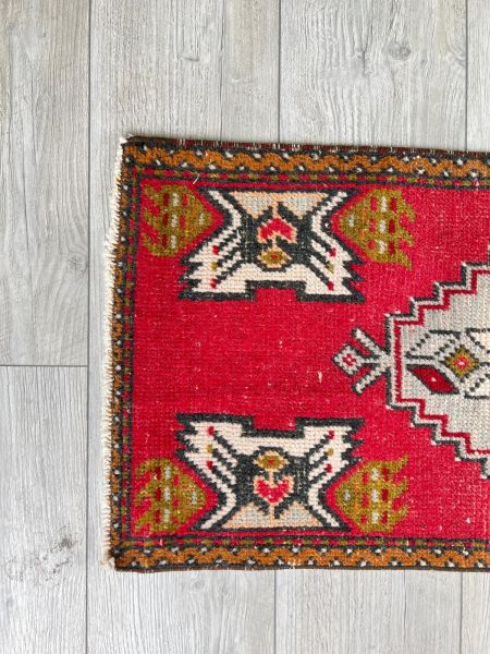 El Dokumasi Halı Kilim Yolluk Paspas Ölçü 103X44 Cm