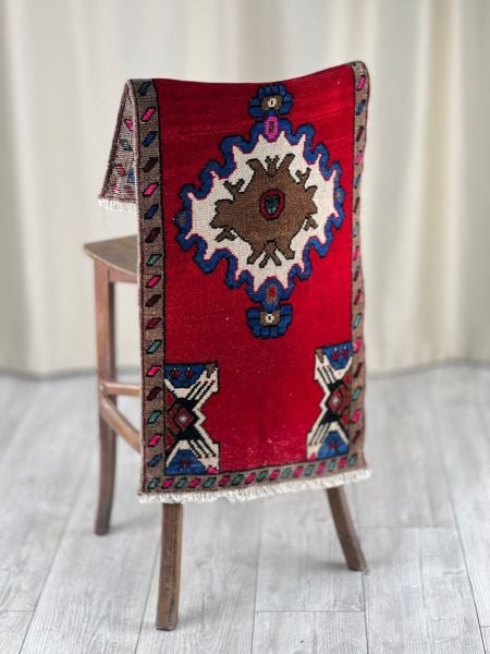 El Dokumasi Halı Kilim Yolluk Paspas Ölçü 103X46 Cm