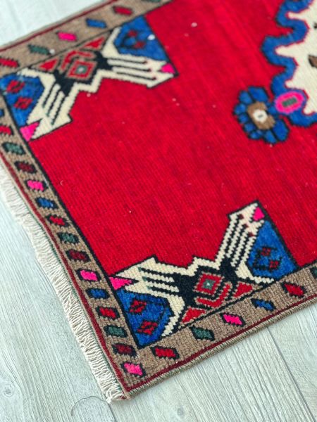 El Dokumasi Halı Kilim Yolluk Paspas Ölçü 103X46 Cm