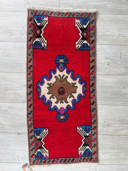El Dokumasi Halı Kilim Yolluk Paspas Ölçü 103X46 Cm