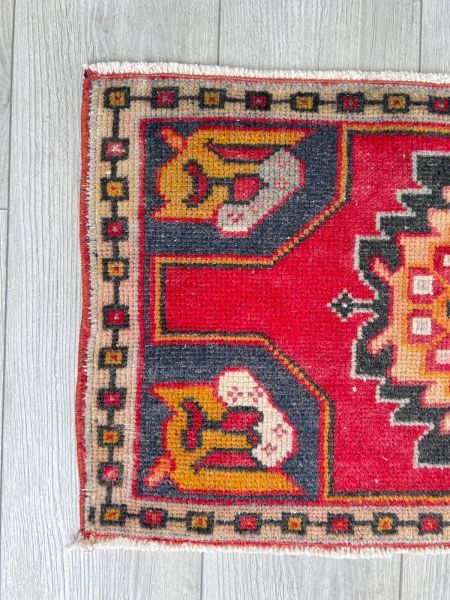 El Dokumasi Halı Kilim Yolluk Paspas Ölçü 105X45 Cm