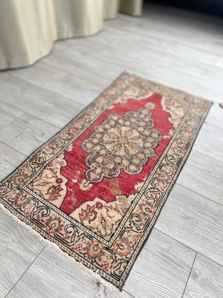 El Dokumasi Halı Kilim Yolluk Paspas Ölçü 100X53 Cm