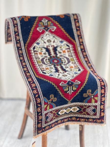 El Dokumasi Halı Kilim Yolluk Paspas Ölçü 110X54 Cm