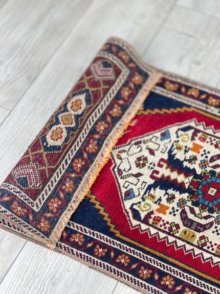 El Dokumasi Halı Kilim Yolluk Paspas Ölçü 110X54 Cm