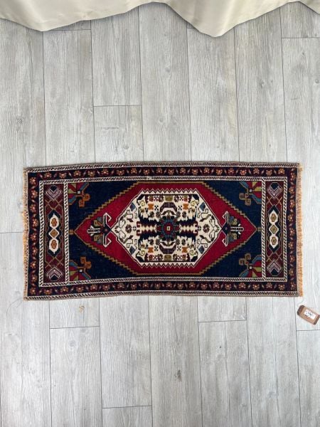El Dokumasi Halı Kilim Yolluk Paspas Ölçü 110X54 Cm