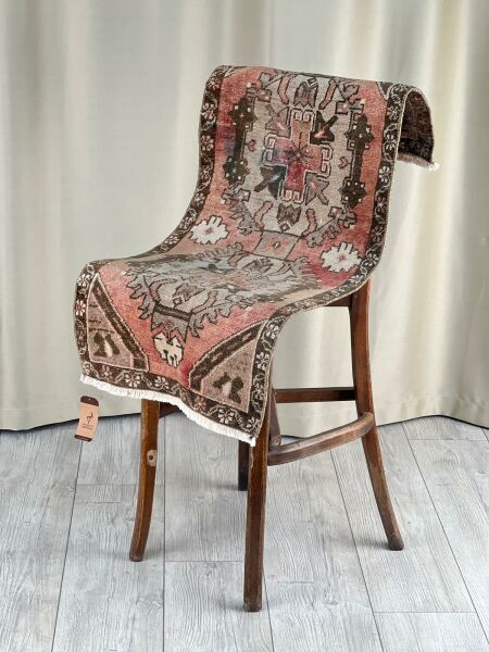 El Dokumasi Halı Kilim Yolluk Paspas Ölçü 107X48 Cm