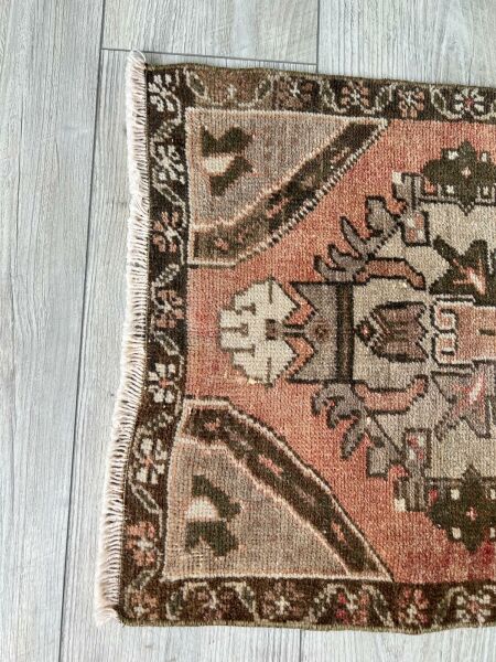 El Dokumasi Halı Kilim Yolluk Paspas Ölçü 107X48 Cm