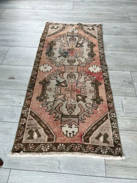 El Dokumasi Halı Kilim Yolluk Paspas Ölçü 107X48 Cm