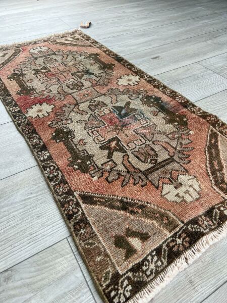 El Dokumasi Halı Kilim Yolluk Paspas Ölçü 107X48 Cm