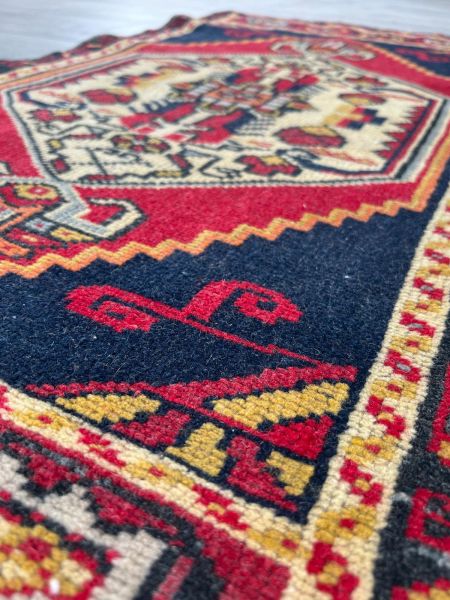 El Dokumasi Halı Kilim Yolluk Paspas Ölçü 105X57 Cm