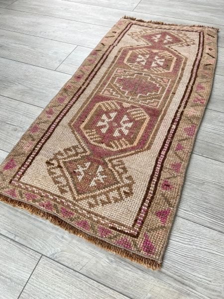 El Dokumasi Halı Kilim Yolluk Paspas Ölçü 105X48 Cm
