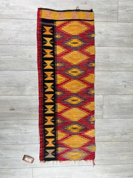 El Dokumasi Halı Kilim Yolluk Paspas Ölçü 122X45 Cm