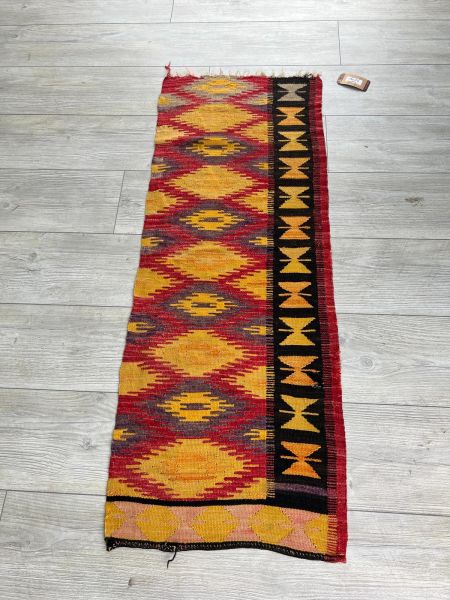 El Dokumasi Halı Kilim Yolluk Paspas Ölçü 122X45 Cm