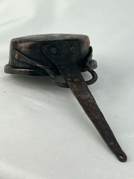 Antika Bakır Tava Ölçü 35,5X16 Cm H 6 Cm