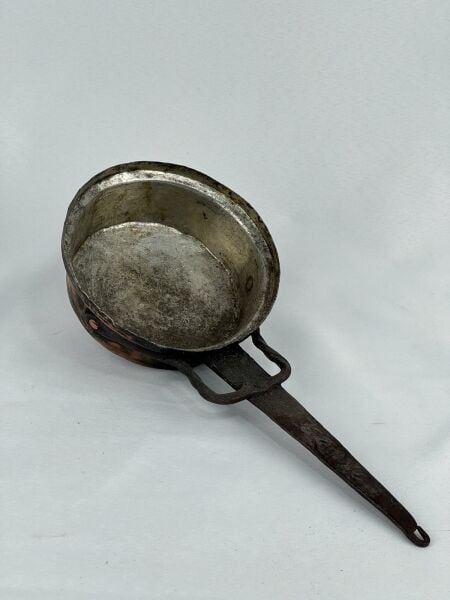 Antika Bakır Tava Ölçü 35,5X16 Cm H 6 Cm