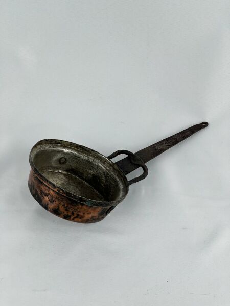 Antika Bakır Tava Ölçü 35,5X16 Cm H 6 Cm
