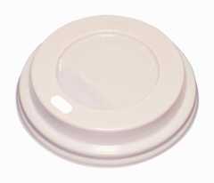 Bardak Kapağı 9 Oz Sicak Beyaz 2,30 Gr 78 Mm 100 Adet